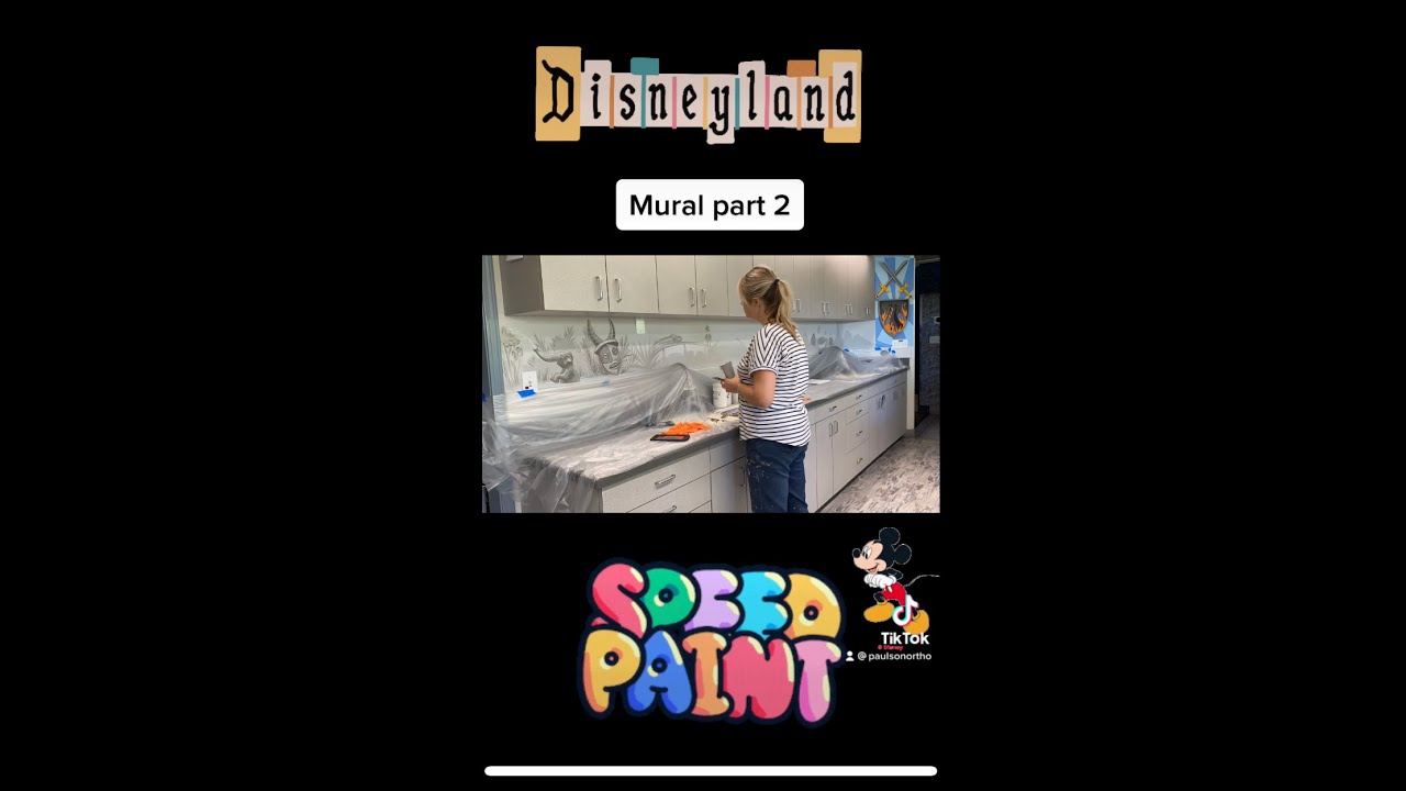 Disneyland mural part 2