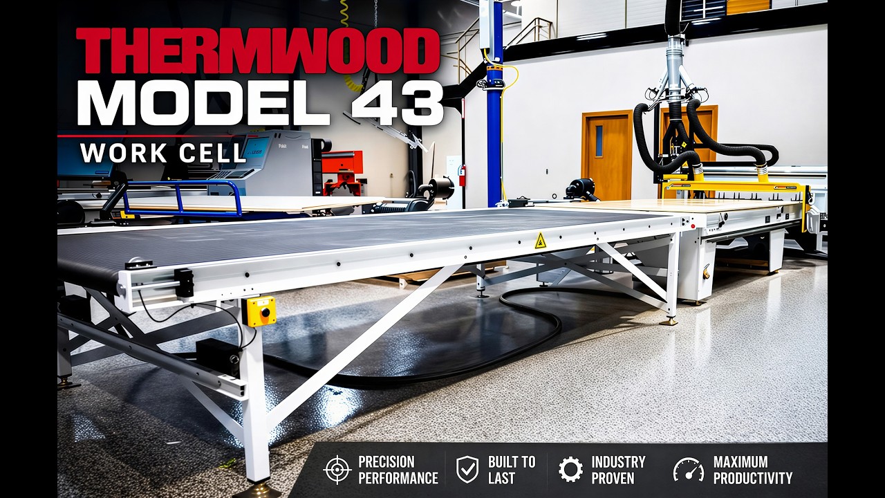 Thermwood Model 43 Work Cell