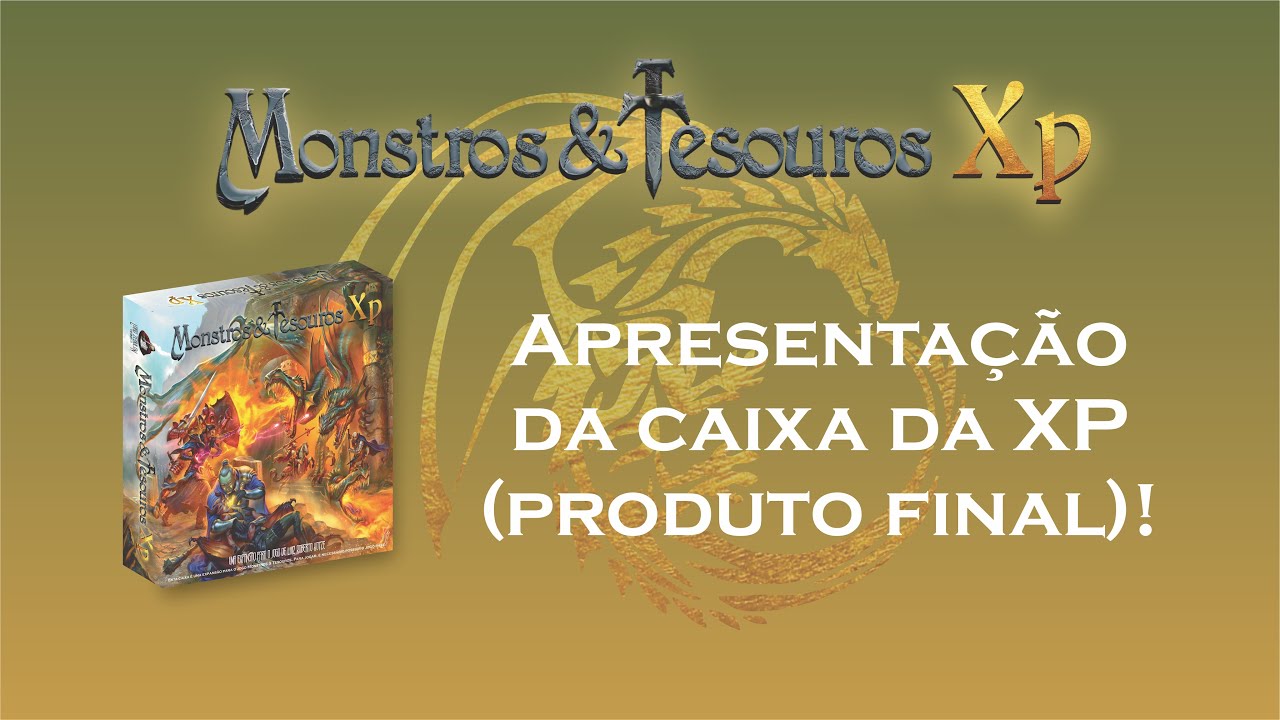 Apresentação da caixa da XP (produto finalizado)