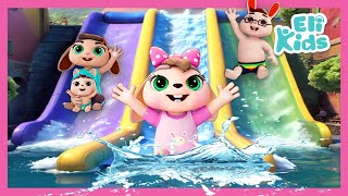Water Park Fun | Water Slides, Aquarium +More | Family Day Out |  Eli Kids Songs & Nursery Rhymes