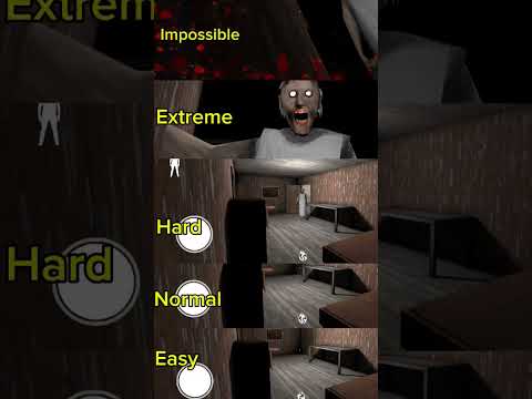 Granny Impossible Vs Extreme Vs Hard Vs Normal Vs Easy