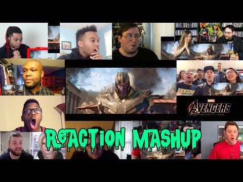 Marvel Studios' Avengers: Infinity War - Official Trailer Reactions Mashup