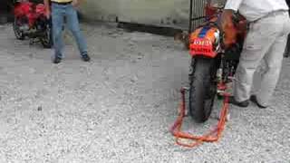 Piero fires up the V6