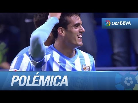 Gol de Juanmi anulado por fuera de juego