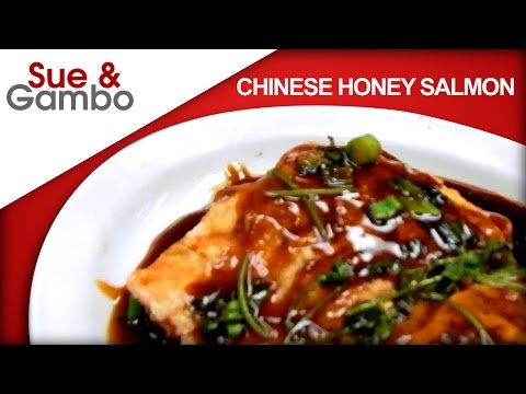 Chinese Honey Glazed Salmon