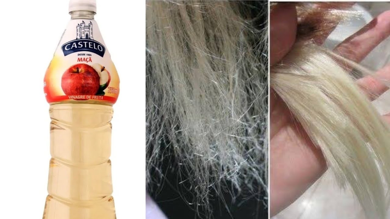 VINAGRE DE MAÇÃ NOS CABELOS 3 FORMAS DE USAR