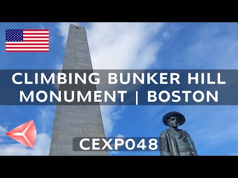 Climbing the Bunker Hill Monument | Boston, United States | CEXP048