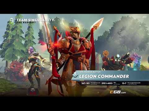 Team Unique vs Team Singularity Game 2 - EGB Arena of Blood Main Stage: Group B