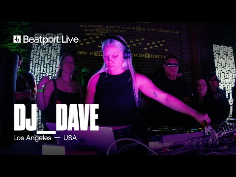 DJ_Dave Live Set |  @beatport Live | Los Angeles