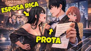 Eu Implorei à Minha Esposa Bilionária e Fria Por Um Divórcio, Ela Disse Não Só Para Me Ver Sofrer!