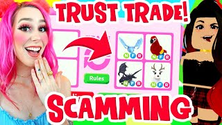 I SCAMMED A SCAMMER in Adopt Me! You Wont Believe 