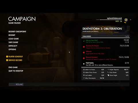 Sniper Elite 4 : Deathstorm DLC - Full Gameplay - Part 2