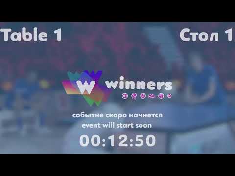 WINners League 06.08.21 Kuzmenko Dmitrii - Tupik Maksim 19:00
