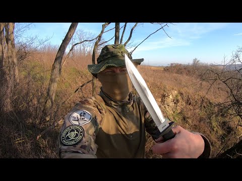 Cold Steel OSS - KNIFE DESTRUCTION TEST - UNTIL IT BREAKS - AUS8A STEEL @csknives