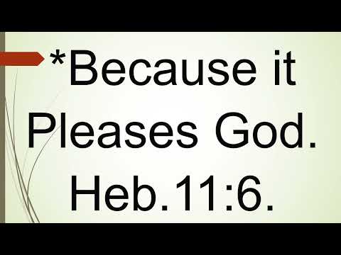 Why we need Faith | A  Verse In My Life