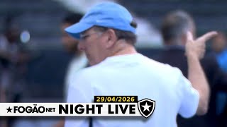 NIGHT LIVE: BOTAFOGO AGUARDA DECISÃO IMPORTANTE DO ARBITRAL PARA DEFINIR PRÓXIMOS PASSOS DA SAF