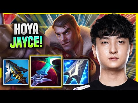 HOYA IS A GOD WITH JAYCE! - DK Hoya Plays Jayce TOP vs Graves! | Season 2022