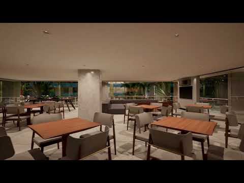 Projeto do salão de festas do bloco C da SQS 109