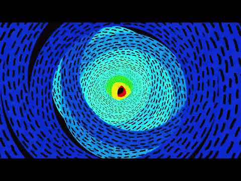 Ambient Visuals | Circles 110922 (1 Hour Relaxing, Satisfying Video, Screensaver, ASMR) 4K