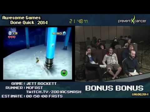 AGDQ 2014 Bonus Stream   Game 31   Jett Rocket