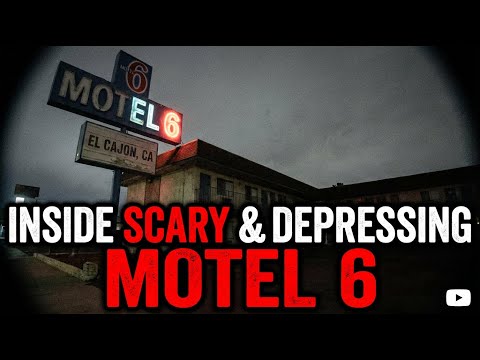 Inside Scary and Depressing Motel 6 - El Cajon, California