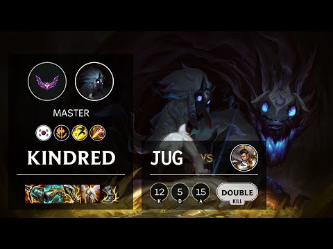 Kindred Jungle vs Xin Zhao - KR Master Patch 12.2