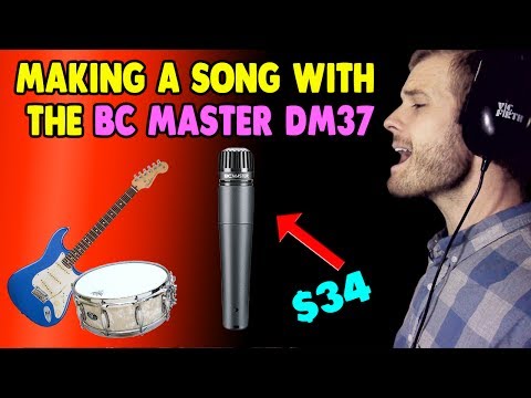 Making a Song with the BC Master DM37 Microphone ($34)