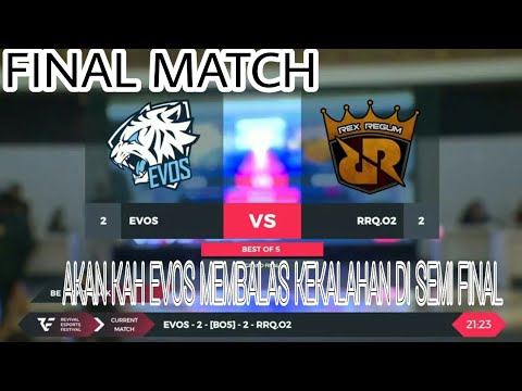 Final RRQ O2 VS EVOS Garuda Legendary Cup Match 5 - Mobile Legends