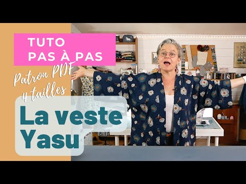 La veste Yasu ou comment coudre un kimono (Haori)