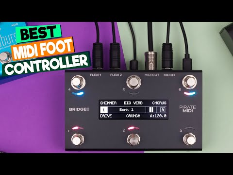 Top 5 MIDI Foot Controllers for Musicians and Music Producers