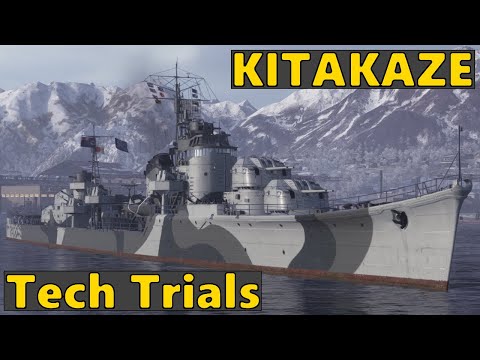 Kitakaze - Strong Japanese Destroyer | World of Warships