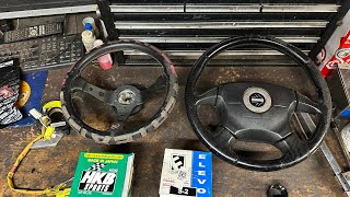 WRX GC8/GF8 - 3 methods + includes the proper way to cancel airbag & run aftermarket steering wheel.