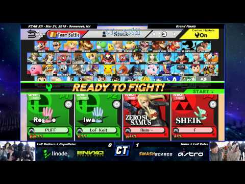 KTAR XII - Nairo + False vs Keitaro + Dapuffster - GRAND FINALS - Smash Wii U