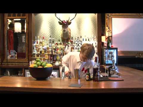 Dark "n" Stormy cocktail: "How to make" recipe