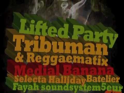 Tribuman & Reggaematix Band + MedialBanana, Fayah Sound, Selecta Halliday /16.3.2012 v Bateliery