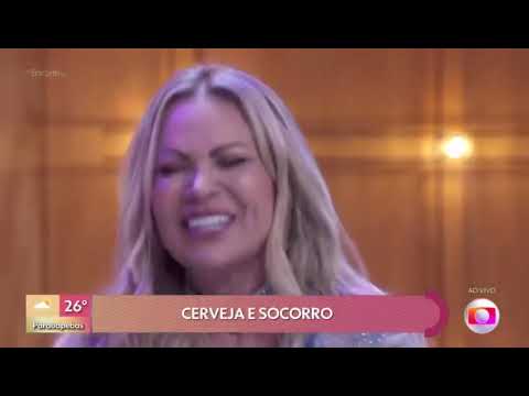 Solange Almeida e Robson Carvalho - Cerveja e Socorro, No Encontro, TV GLOBO