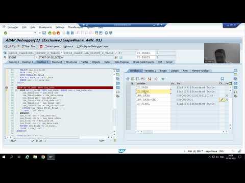 14 - ABAP-Programmierung - Klassische Berichte - Fehlerbehebung im Programm mit mehreren Datenban...