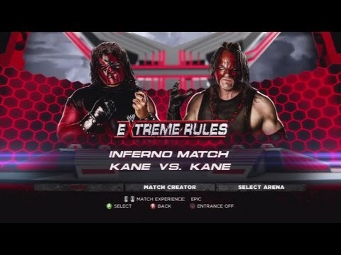 comment gagner un inferno match wwe 12