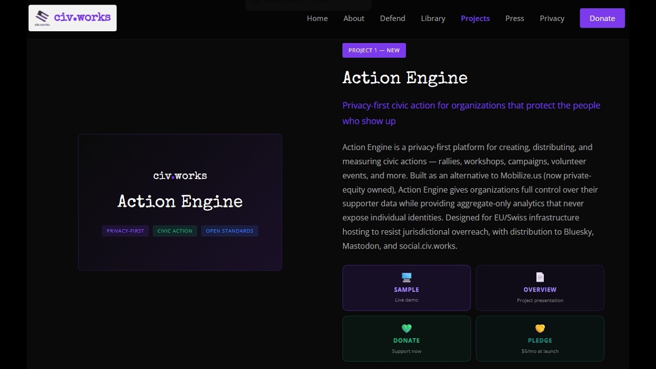 Civic Works demo
