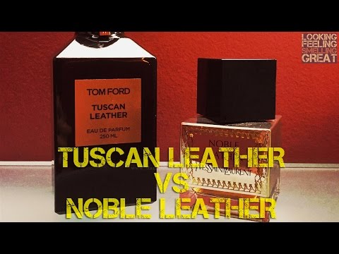 Tom Ford Tuscan Leather vs YSL Noble Leather With LANIER | FRAGRANCE REVIEW Video