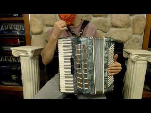 6086 - Aqua Camerano "Dwight" Piano Accordion LM 41 120 $699
