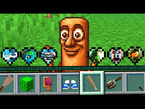 Minecraft PERO Hay Corazones de Italian Brainrot 😱 Tung Tung Sahur, Tralalero Tralala…