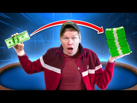 I Turned $100 into a MASSIVE Poker Tournament WIN!