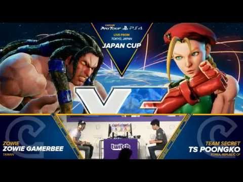 SFV: Zowie Gamerbee vs TS Poongko - Japan Cup 2016 Top 8 Winners Final - CPT 2016