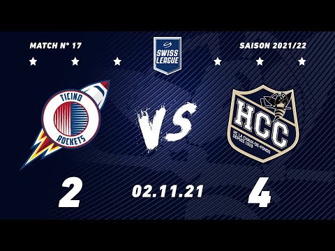 HCB Ticino Rockets - HC La Chaux-d- Fonds (2-4)