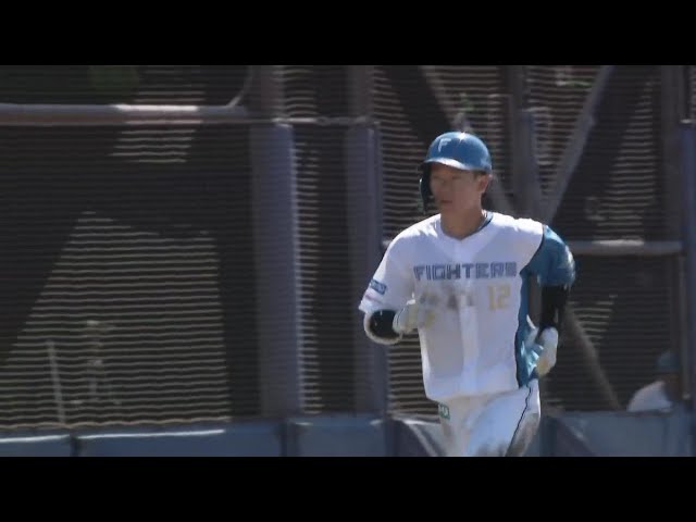 【ファーム】鎌スタ真夏の昼の花火大会!! ファイターズ・矢澤宏太が2打席連続のソロHR!!  2023年8月3日 北海道日本ハムファイターズ 対 東京ヤクルトスワローズ