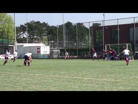 Haarlem IV - Overbos strafcorner hockey