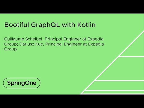 Bootiful GraphQL with Kotlin
