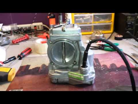 Mercedes C280 throttle body bench.