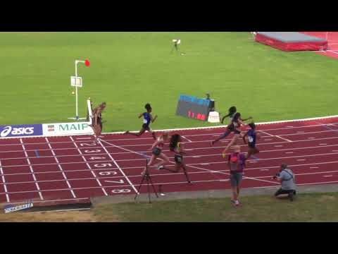 100m - Demi Finale 2 - JUF - Championnats de France Jeunes CA JU - 20/07/2018 - Bondoufle